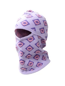 1pc Unisex Knitted Wool Balaclava, Warm Neck & Face Protector
