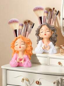 1 chậu hoa Nordic Light Luxury Fairy đường kính lớn, giá để đồ mỹ phẩm phòng tắm sáng tạo, hộp đựng đồ, cũng có thể dùng để cắm hoa khô, đồ trang trí chậu phòng khách, trang trí phòng ngủ nhà hiện đại - Nhiều màu - Xem 2