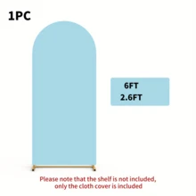 Arch Backdrop Cover,Spandex Fitted Wedding Arch Stand Covers Round Top Chiara Arch Covers Stretchy Backdrop For Birthday Party Ceremony Banquet Decoration - Multicolor - View 22