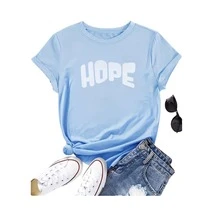 Camiseta Unissex Streetwear Estampa HOPE Várias Cores