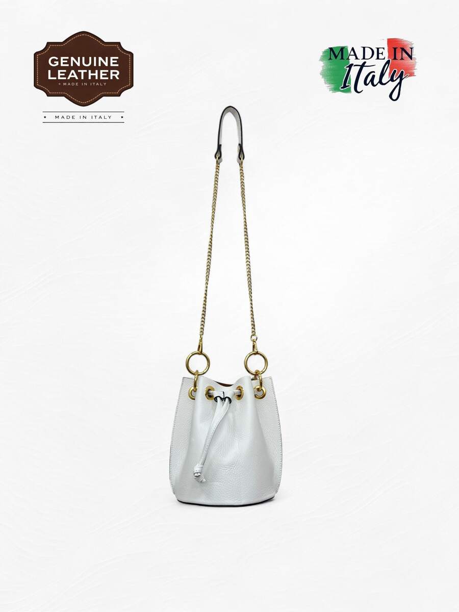 Borsa a tracolla da donna - Bianco - Visualizzare 1