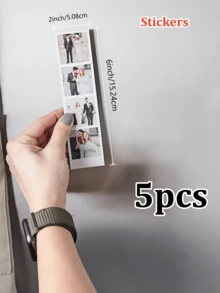 Custom Fridge Magnets/Stickers/Photo Paper – Perfect For Weddings, Valentine's Day, Warm Home Decor Gifts For Family,Personalized Photo Customization! DIY Fridge Magnets, Stickers & Photo Paper – Ideal Wedding & Valentine's Gifts, Decorate Home With Heartfelt Warmth,Photo Customization For Unique Romance! DIY Fridge Magnets/Stickers/Photo Paper, Autumn Home Refresh - Multicolor - View 15