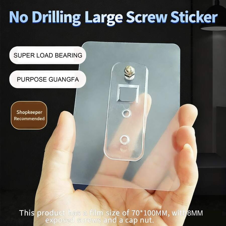 Bộ móc treo tường đa năng không cần móc, dùng cho khung ảnh và đồ trang trí, có tùy chọn dán chịu lực và bắt vít, dễ lắp đặt, làm bằng nhựa và kim loại, dùng để treo tranh, ảnh, quần áo, móc chìa khóa và đồ dùng nhà cửa, móc dán chắc chắn, kiểu dáng hiện đại, bền bỉ, giải pháp lắp đặt nhanh không cần khoan cho nhiều phòng và ứng dụng khác nhau.