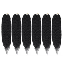 10-18inch Crochet Braids Havana Twist Braids 12Roots Thick Braided Synthetic Fiber Hair For Braids African Braiding Hair - Multicolor - View 11