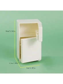 Mini-réfrigérateur modèle ornements scène de cuisine décorative et mignonne mini-réfrigérateur ornements pour tableau blanc, cuisine, casier, armoire - idéal pour la décoration de la maison et le cadeau de la fête des mères (n'inclut pas les accessoires décoratifs) - Multicolore - Voir 1