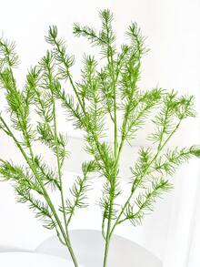 1/2/3 件装 80 厘米仿真植物，带有绿色松针和桉树叶，适用于墙面、客厅、卧室、婚礼、派对装饰、桌面摆设。家居、书桌、厨房、婚礼、餐桌、中心装饰、办公室、花园、户外、房屋、庭院装饰，适合春、夏、秋、冬四季。 - 綠色 - 查看 4