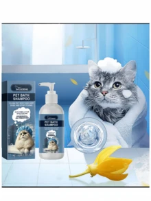 Champú para mascotas, baño limpiador suave para gatos y perros, gel de ducha hidratante y nutritivo - Multicolor - Ver 1