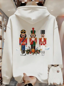 Suéteres de hombre estilo callejero - Blanco - Ver 1