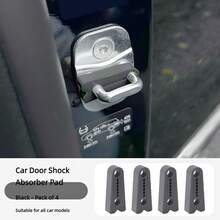 4pcs Car Shock Absorbing Mats, Silicone Cushion Pads, Car Door Shock Absorber, Buffering Gaskets, Car Door Anti-Collision Pads, Suitable For All Vehicle Models - Multicolor - View 7