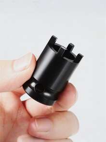 1SET Four Jaw Wrench+Pressure Plate 1 Set+6-In-1 Wrench Four Jaw Pressure Plate Disassembly Angle Grinder Socket Wrench - Multicolor - View 5