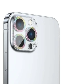 1 miếng dán bảo vệ ống kính sáng bóng, tương thích với Apple 15/15 Plus/15 Pro/15 Pro Max/11/12/13/14/16/17 Mini, miếng dán bảo vệ ống kính màu kẹo Dopamine thời trang của Apple. - Nhiều màu - Xem 3