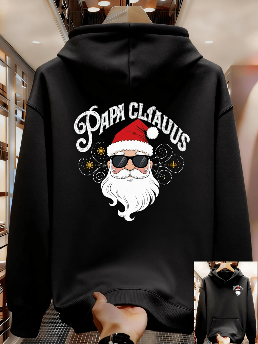 Suitable For Matching Autumn And Winter Couple Sweatshirts - Black - View 1