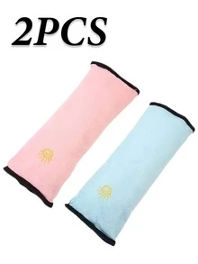 2026款通用型聚酯纤维汽车安全带护垫，透气柔软，增强肩部保护，4种颜色可选