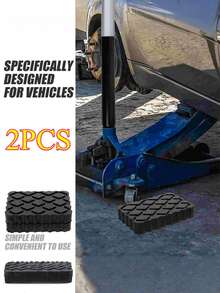 1件/2件 120 * 80 * 20 型起重机橡胶垫 橡胶块 汽车底盘千斤顶橡胶垫 - 彩色 - 查看 4