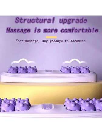 3 件双控足部按摩器，配有 4 个滚轮和穴位 - 缓解肌肉紧张和放松 - 人体工程学设计，适合家庭/办公室使用，纹理滚轮，方便手柄，坚固结构