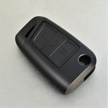 1个通用碳纤维汽车钥匙遥控器保护套，耐用ABS外壳，兼容高尔夫7 MK7、途观MK2、西雅特Ateca、Leon FR、Ibiza、Octavia - 时尚配件 - 碳纖色 - 查看 7