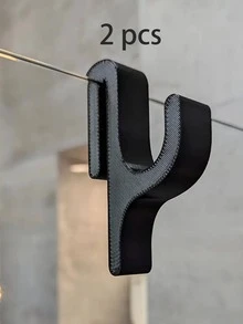 1 móc treo cửa phòng tắm, móc treo cửa kính không khung, phù hợp với kính có độ dày trong vòng 8mm, áo choàng tắm, đồ ngủ, áo choàng tắm, khăn tắm, quần áo, móc treo kính phòng tắm, giá treo khăn dễ lắp đặt, phụ kiện phòng tắm không cần khoan - Nhiều màu - Xem 12