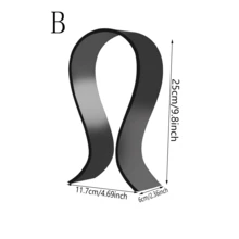 1 Set Acrylic Headphone Stand, Multi-Function Transparent Headphone Hanger Rack, Suitable For Gaming Headsets - Multicolor - View 9