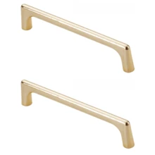 1/2件装锌合金现代简约仿金抽屉/橱柜/衣柜门把手 - 金色 - 查看 19