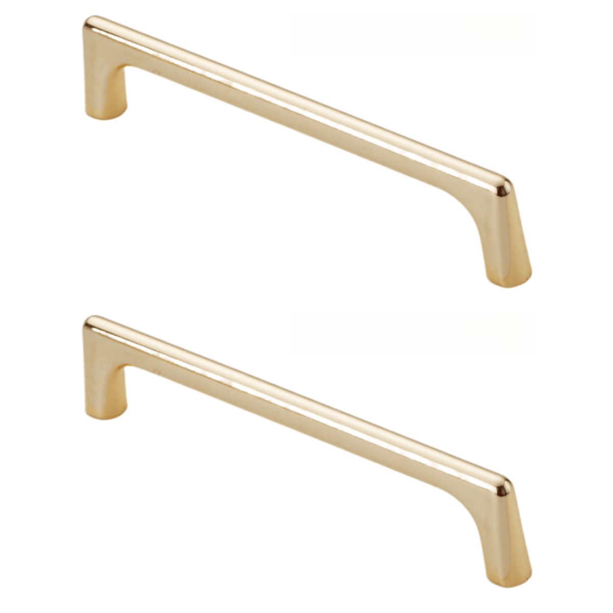 1/2件装锌合金现代简约仿金抽屉/橱柜/衣柜门把手 - 金色 - 查看 19