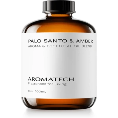AromaTech Palo Santo &Amp; Amber For Aroma Oil Scent Diffusers - 500 ML