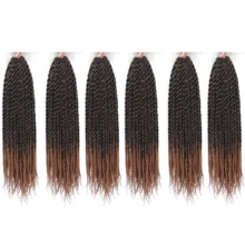 10-18inch Crochet Braids Havana Twist Braids 12Roots Thick Braided Synthetic Fiber Hair For Braids African Braiding Hair - Multicolor - View 20