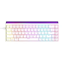 AJAZZ NK68 Wired Mechanical Keyboard, 65% Layout, Comfortable & Quiet Gaming Keyboard, Side-Engraved Profile Keycaps, Hot-Swappable Multicolor Backlighting DIY, Multi-System Plug & Play, Suitable For Gaming And Office Use - AJAZZ Official Authentic Products - View 11