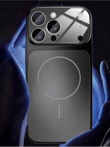 Magnetic Instant For IPhone 17-Style Upgrade: Original Large Window Magnetic Case Compatible With Iphone 17/ 16/ 15/ 14/ 13 Air/ 17 Pro Max – Wireless Charging Compatible, Matte Texture - Orange - View 5