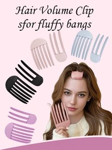 Casavie蓬松发夹 - 日常隐形发根提升梳，打造蓬松刘海，男女通用简易造型工具，蓬松发夹，轻松打造蓬松发型，可伸缩免加热造型梳 - 彩色 - 查看 11