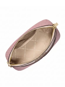 Michael Kors Jet Set Travel 中号撞色标志斜挎包 PWD BLSH MLT - PWD BLSH MLT - 查看 2