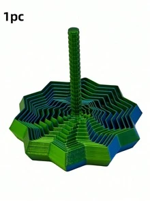 1pc Handmade 3D Printed Star Shaped Fidget Toy - Relaxing Desktop Toy For Home And Office Decoration, Multiple Colors Available,Fidget Toys,3d Printed,Fidget - Multicolor - View 11