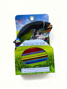 LANGXINGCS 1pc Expandable Pet Leash, Cute Patterned Dog Leash, Multi-Style Retractable Cat Leash, Suitable For Small, Medium And Large Cats And Dogs - Multicolor - View 9