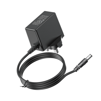 6W Power Supply Adaptor, British Standard Plug, 12V 0.5A Power Adapter, Only Applicable To Circular Charging Ports Of Size 5.5mm*2.1mm And Depth 10mm, With 1.2m/3.94ft Extension Cable, Suitable For Set-Top Boxes, DVD Players, Audio Equipment, Electronic Musical Instruments, Etc