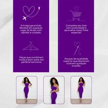Women Dresses - Purple - View 8