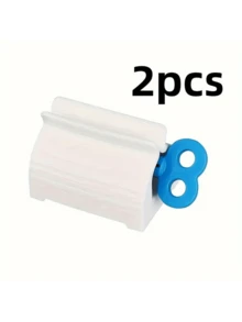 1/2/3件套牙膏挤压器 - 简单、方便、实用的家用和旅行牙膏分配器 - 浴室配件 家居浴室装饰 秋季装饰 返校 - 藍色 - 查看 11