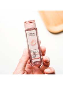 L'Oreal Travel-Size Cleansing Oil, 50ml, Floral Extract For Gentle And Non-Irritating Cleansing. Emulsifies Quickly. Gentle Yet Deep Cleanses And Moisturizes. - Translucent Pink - View 4