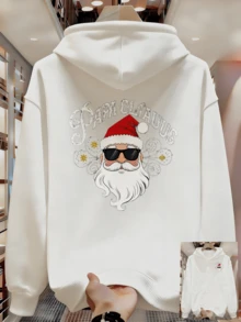Suitable For Matching Autumn And Winter Couple Sweatshirts - White - View 8