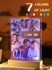 Customized Spotify-Themed Decorative Plaque, Personalized Gift, Customized Photo, Customized Gift, For Him, For Her, Customized Frame, For Boyfriend, Girlfriend, Couple, Wife, Women, Father's Day, Mother's Day, Anniversary, Birthday - 9 Large Rectangular Stands - Without Music+ - View 13