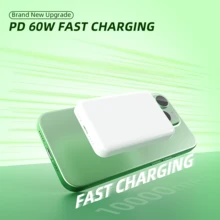 XBJ Wireless Magnetic Absorption Battery Suitable For Summer Holiday Outdoor Travel/Camping And Hand Free Emergency Backup Mobile Power Supply Gifts For Family, Friends, Birthday Power Bank Portable Charger Magnetic Wireless