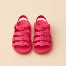 Sandália Papete Baby Menina -  Confortável Sola Antiderrapante Ideal Para Caminhadas e Para os Passinhos do 17 ao 24 - PRONTA ENTREGA - Chereta Pink - Visão 3