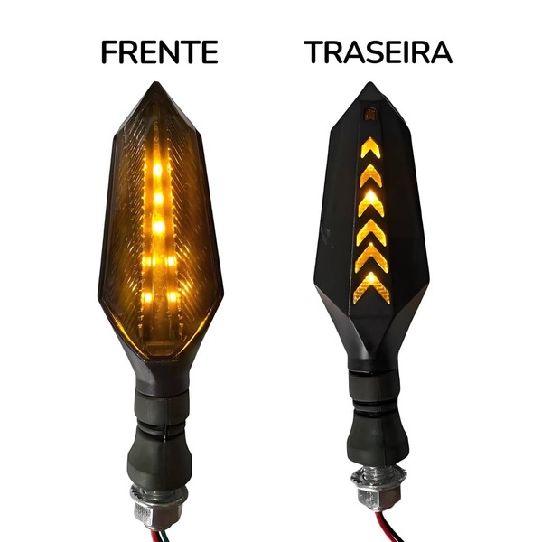 Lâmpada Traseira Indicadora Led De Sinal De Mudança De Direção