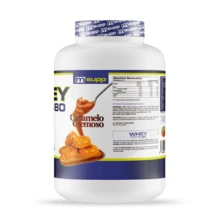 MASmusculo - Whey Protein80 - 2 Kg - ✅ Livraison gratuite en 48/72 heures dans tout le pays - Augmente la masse musculaire - Aide à maintenir la masse musculaire - Renforce les muscles - Durcit les muscles - Répare les cellules après - - Caramel crémeux - Voir 4