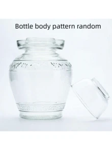 Fermentation Jar Pickle Jar, 2.5 Liter Wide Mouth Traditional Fermenting Crock Kit With Water Seal Lid, Pickle Jar For Pickles Kimchi, Sauerkraut, Wine Brewing, Vegetables - White - View 5