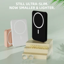 XBJ Wireless Magnetic Absorption Battery Suitable For Summer Holiday Outdoor Travel/Camping And Hand Free Emergency Backup Mobile Power Supply Gifts For Family, Friends, Birthday Power Bank Portable Charger Magnetic Wireless