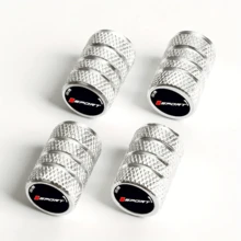 A Set Of Four Aluminum Alloy Car Tire Air Intake Covers. Suitable For Mitsubishi, And Models.