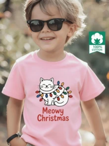 Young Boys T-Shirts - Pink - View 1