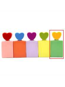1.01 Oz Customizable Square Perfume Spray Bottle 30ml, With Heart-Shaped Glass Spray Cap, Suitable For Customized Birthday, Valentine's Day Unique Gifts, Random Bottle Color - 30ml - View 12