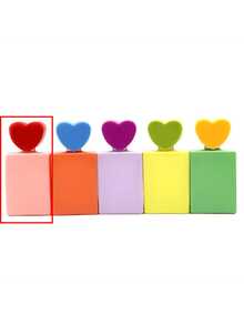 1.01 Oz Customizable Square Perfume Spray Bottle 30ml, With Heart-Shaped Glass Spray Cap, Suitable For Customized Birthday, Valentine's Day Unique Gifts, Random Bottle Color - 30ml - View 15