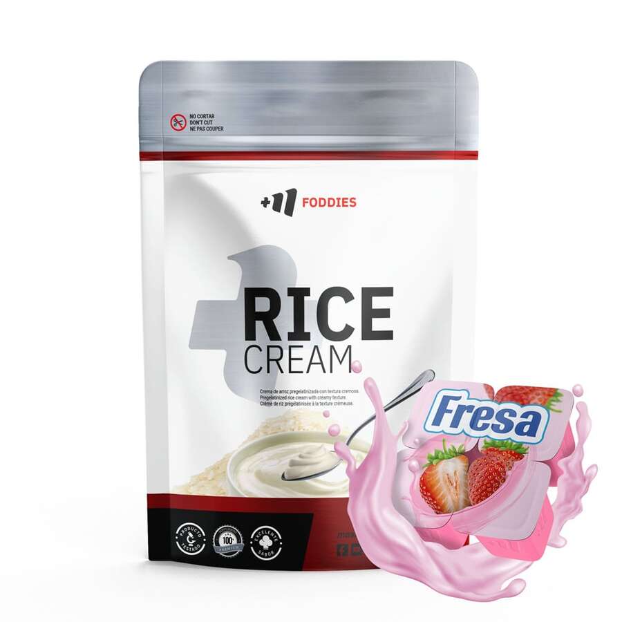 MASmusculo - Crema di Riso (Crema di Riso Pregelatinizzata) - 2kg - ✅ Spedizione Gratuita in Spedizione gratuita entro 48/72 ore in tutto il paese - Buona Fonte di Carboidrati - Ideale da Aggiungere agli Alimenti - Fragola - Fragola - Visualizzare 1