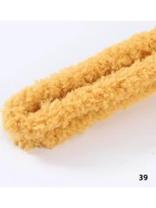 1根18毫米超长毛绒工艺棒，珊瑚色毛绒DIY花束，适合制作手工狗狗礼物，多色蓬松枝条，圣诞节和生日礼物，动物工艺品制作，浓密毛绒工艺纱线，多色手工礼物 - 長度1M - 查看 13